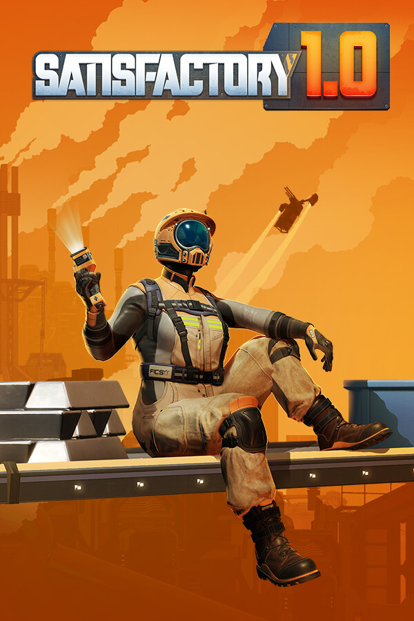 Satisfactory cover artwork
