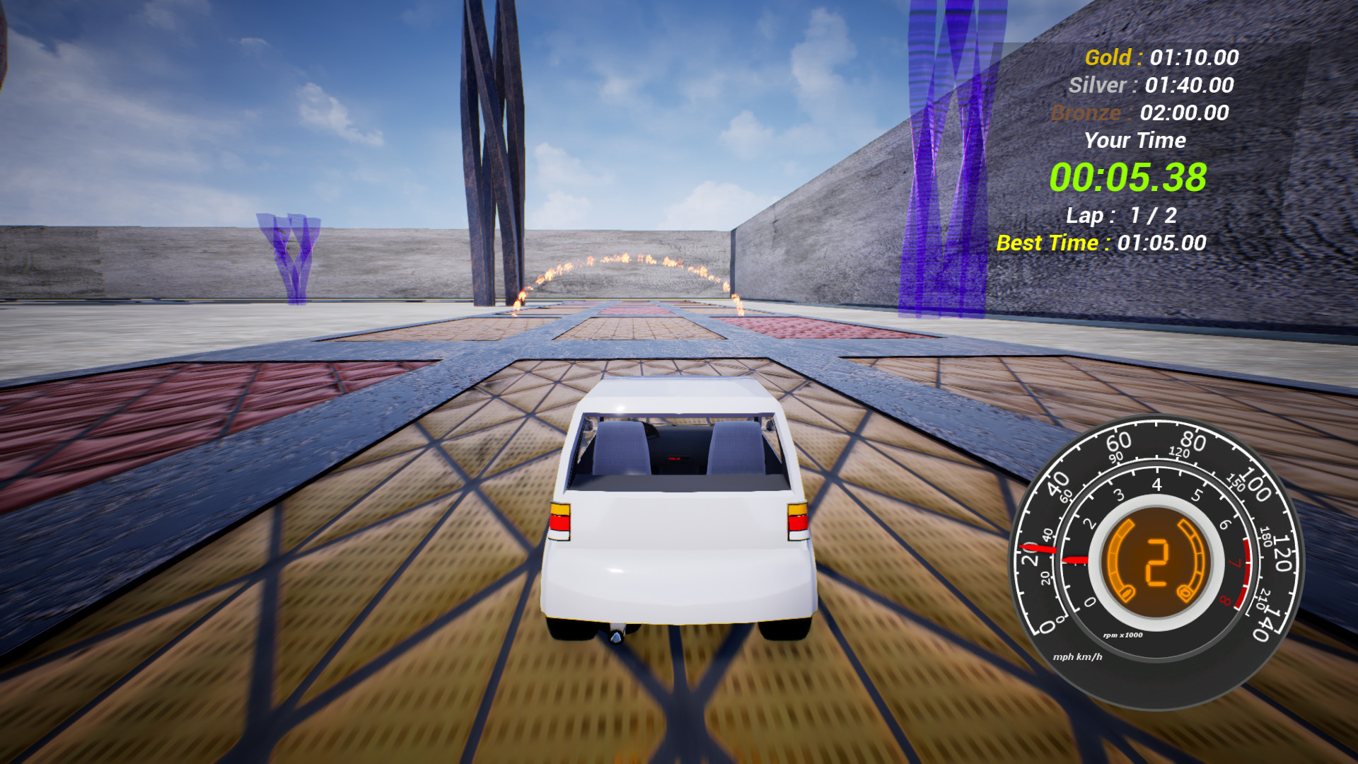 Flex Apocalypse Racing - OST official in-game screenshot 1