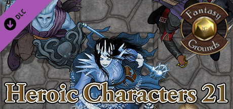 Fantasy Grounds - Devin Night Pack 109: Heroic Characters 21 (Token Pack) cover artwork