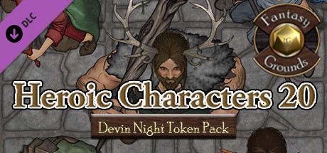 Fantasy Grounds - Devin Night Pack 108: Heroic Characters 20 (Token Pack) cover artwork