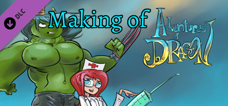 Adventures of Dragon - Making of cover artwork