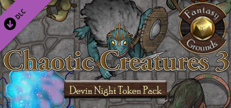 Fantasy Grounds - Devin Night Pack 107: Chaotic Creatures 3 (Token Pack) cover artwork