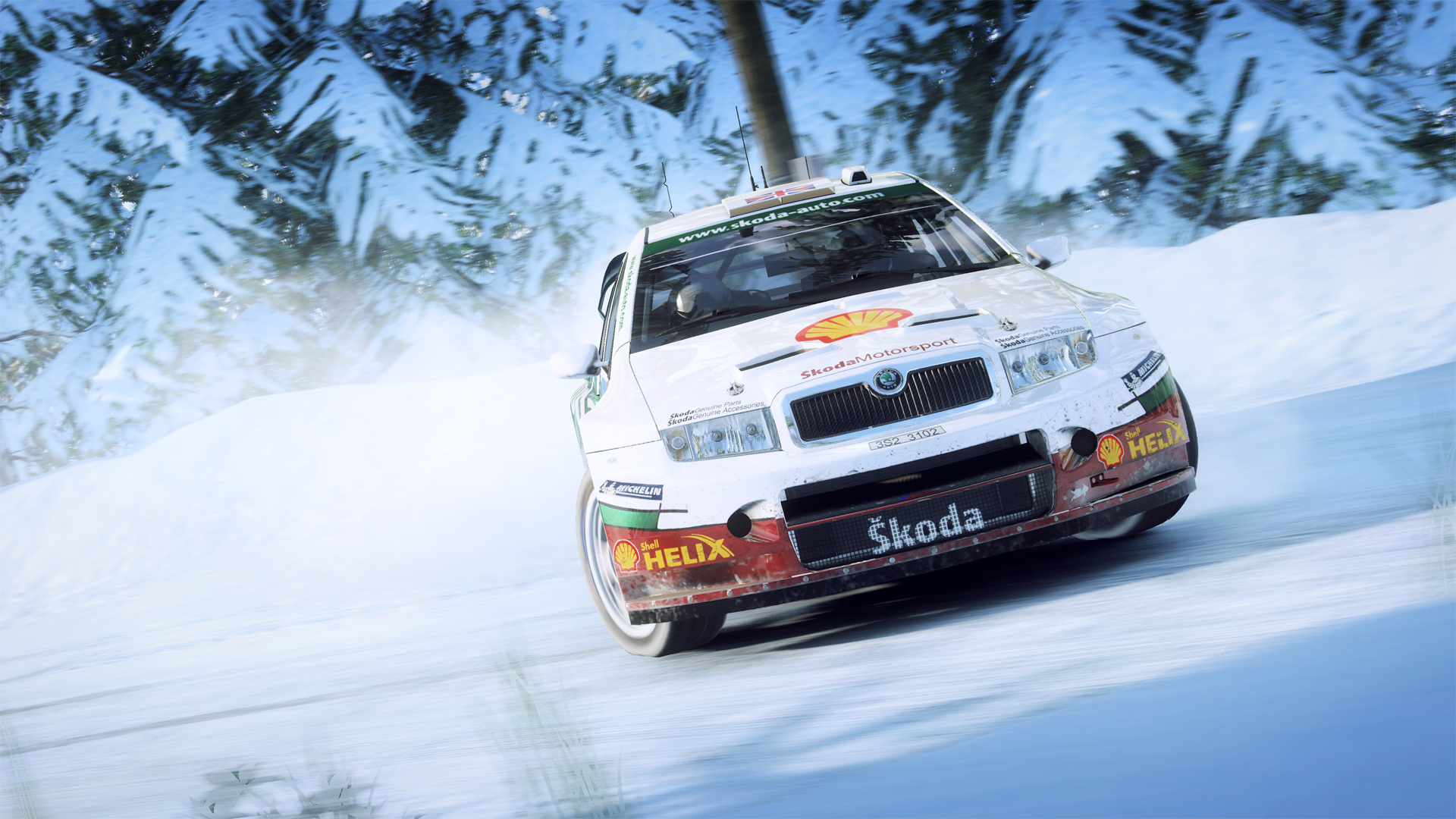 DiRT Rally 2.0 - Skoda Fabia Rally official in-game screenshot 1