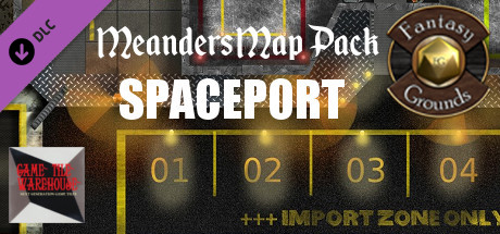 Fantasy Grounds - Meanders Map Pack: Spaceport (Map Pack) cover artwork