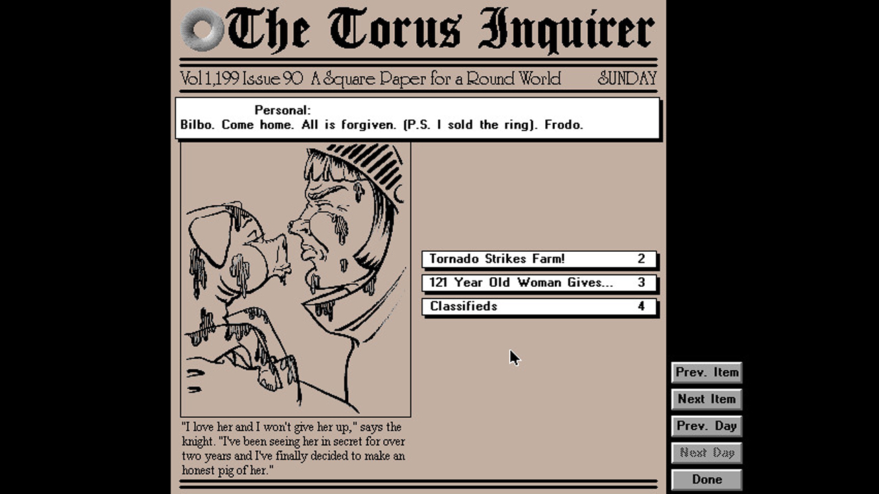 Eric The Unready official in-game screenshot 1