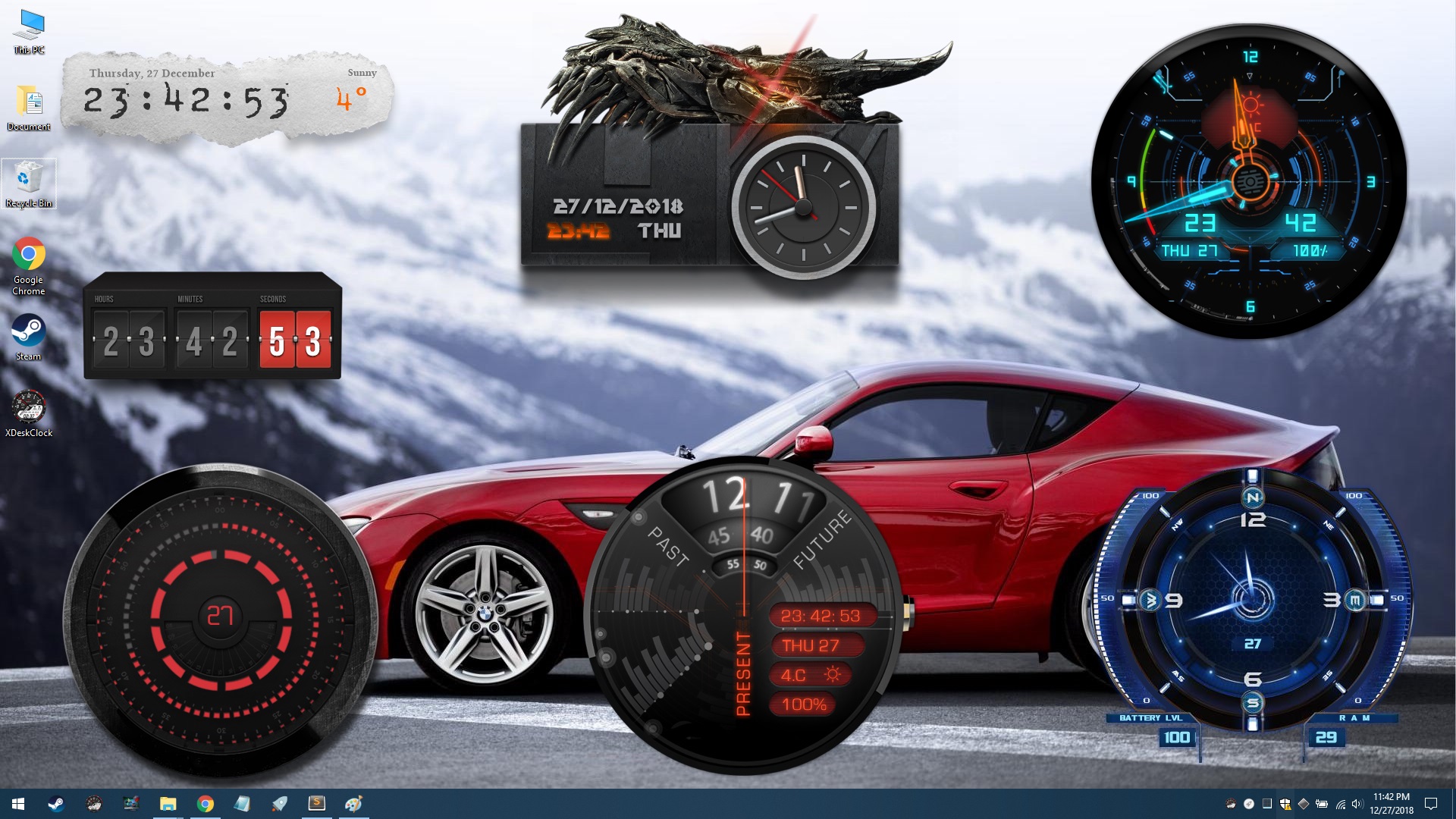 XDeskClock official in-game screenshot 1