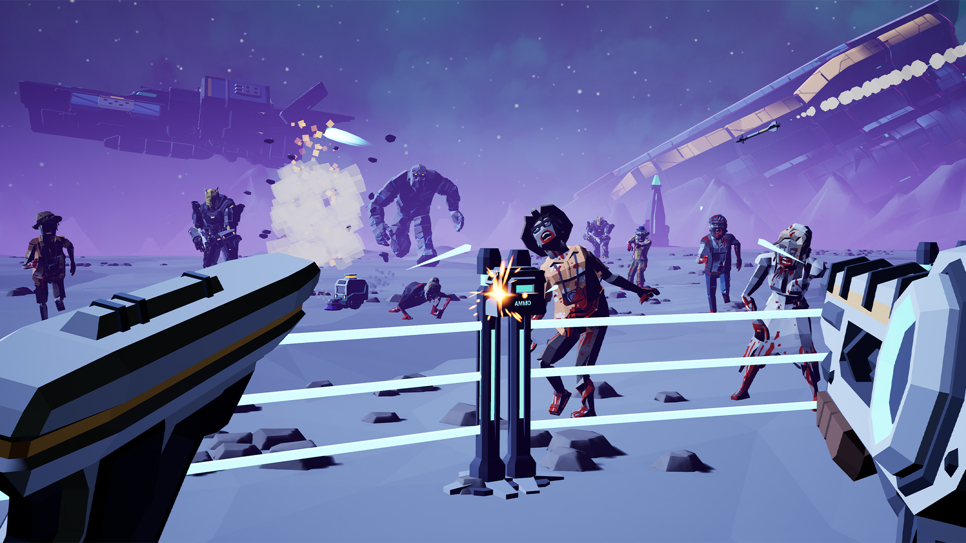 Last Line VR: A Zombie Defense Game official in-game screenshot 1
