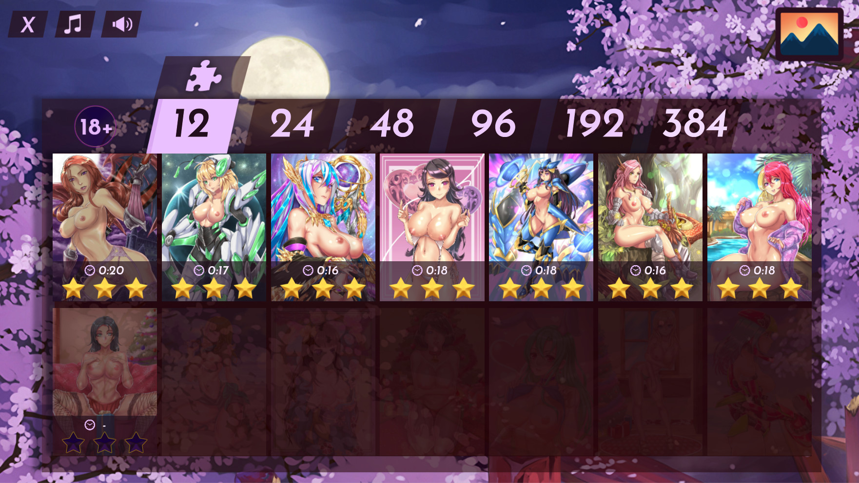 Hentai Jigsaw Puzzle official in-game screenshot 1