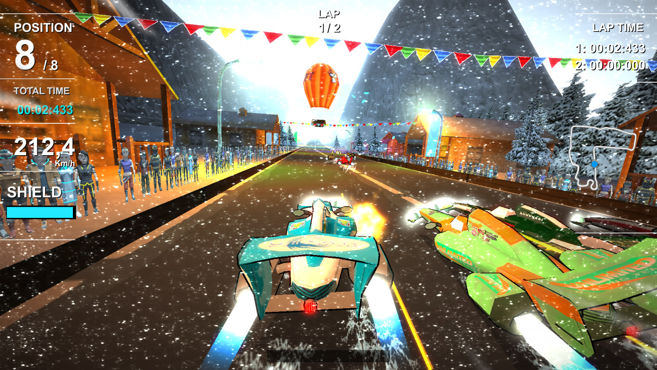 Future Aero Racing S Ultra official in-game screenshot 1