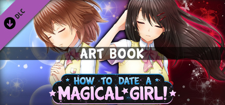How To Date A Magical Girl! Art Book cover artwork