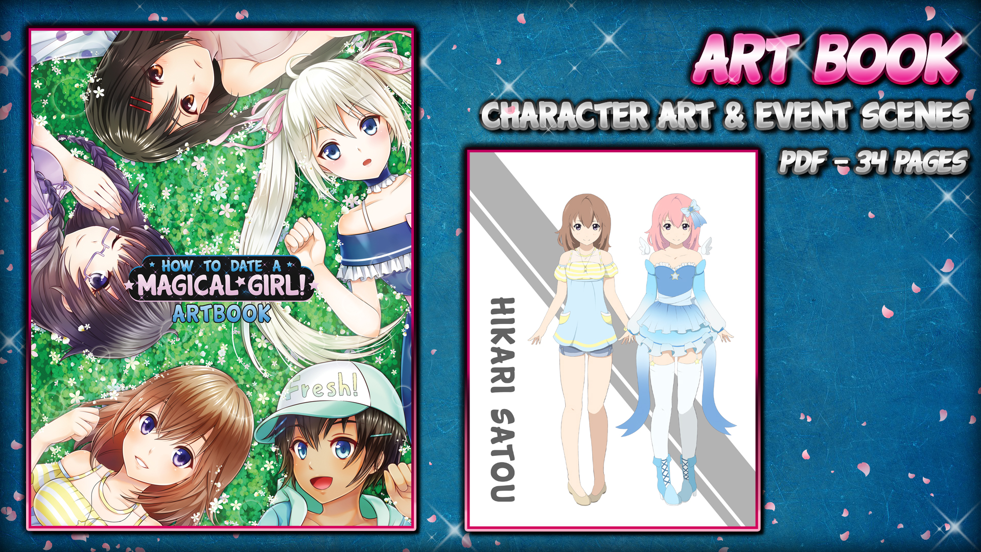 How To Date A Magical Girl! Art Book official in-game screenshot 1