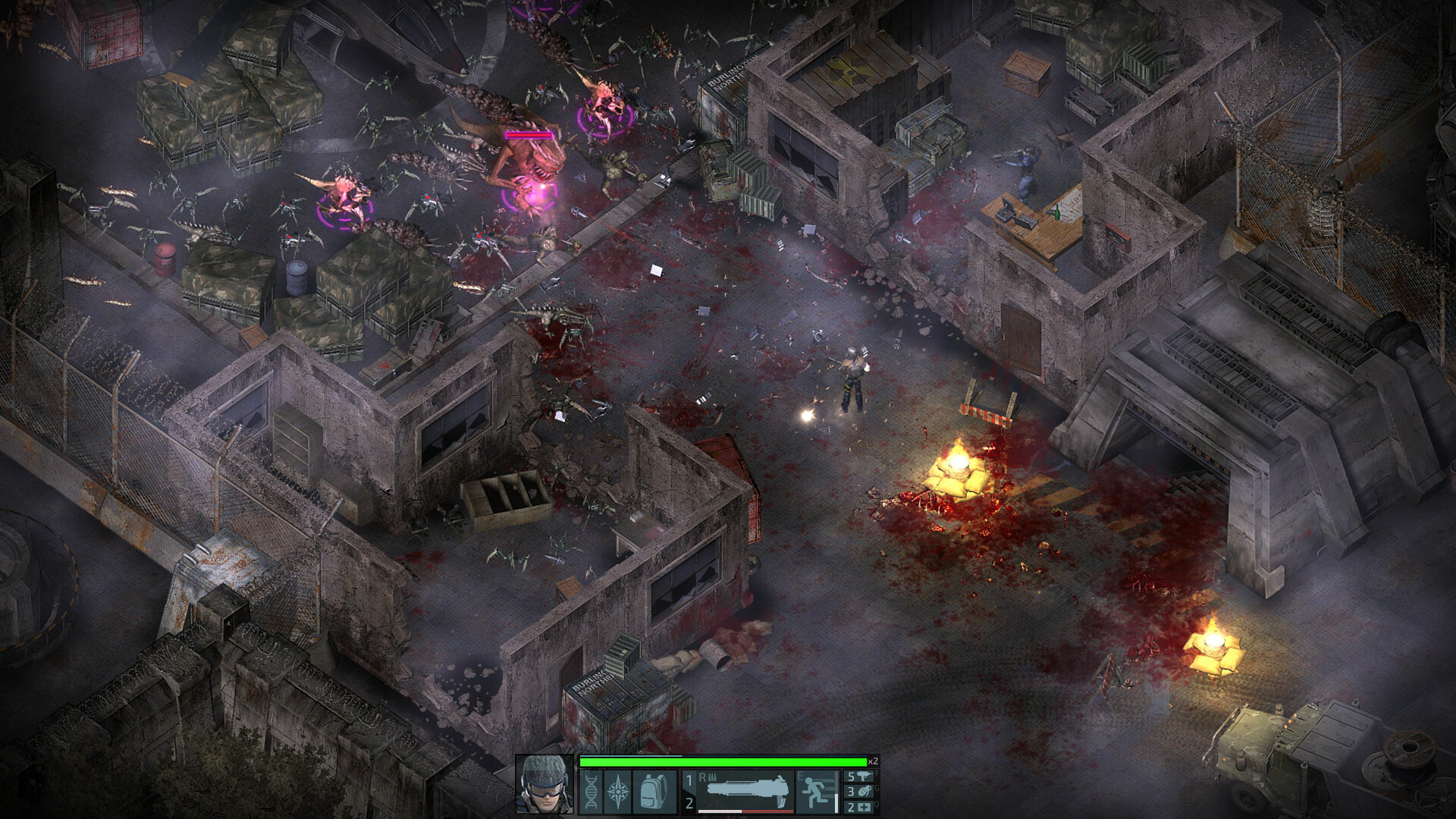 Alien Shooter 2 - The Legend official in-game screenshot 1