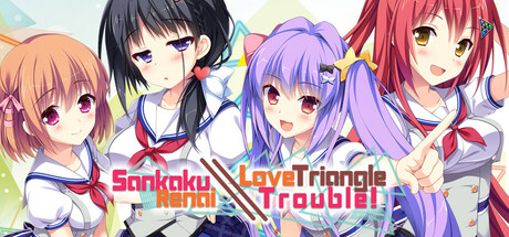 Sankaku Renai: Love Triangle Trouble cover artwork