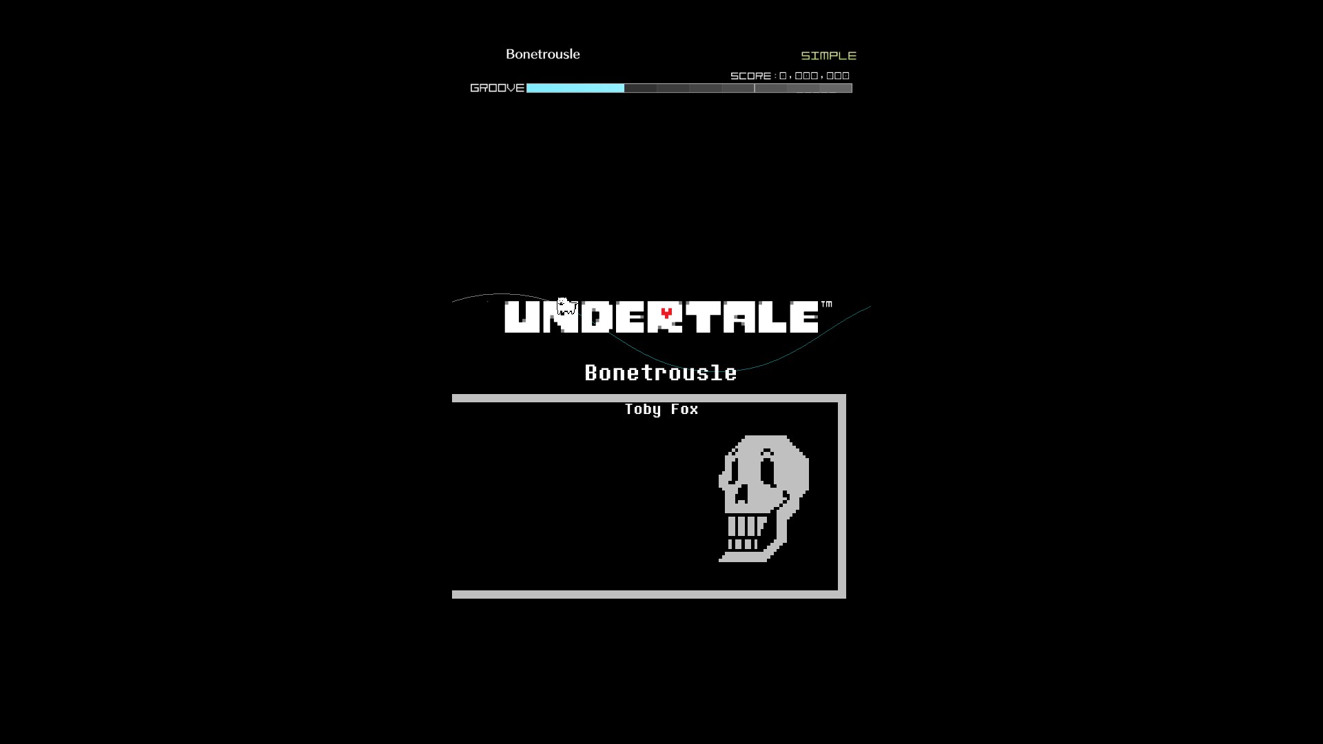 Groove Coaster - Bonetrousle official in-game screenshot 1