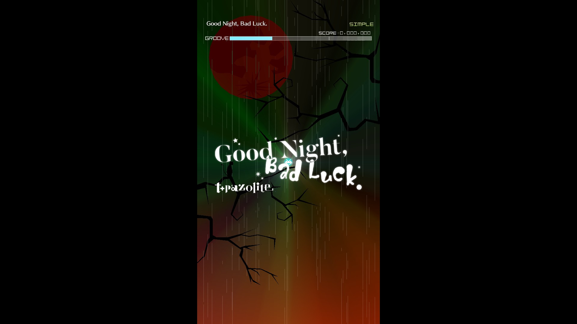 Groove Coaster - Good Night, Bad Luck. official in-game screenshot 1