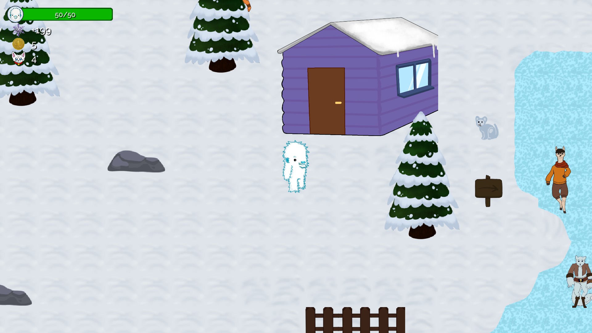 Bob and Kuura: Lost in Snowglobe official in-game screenshot 1