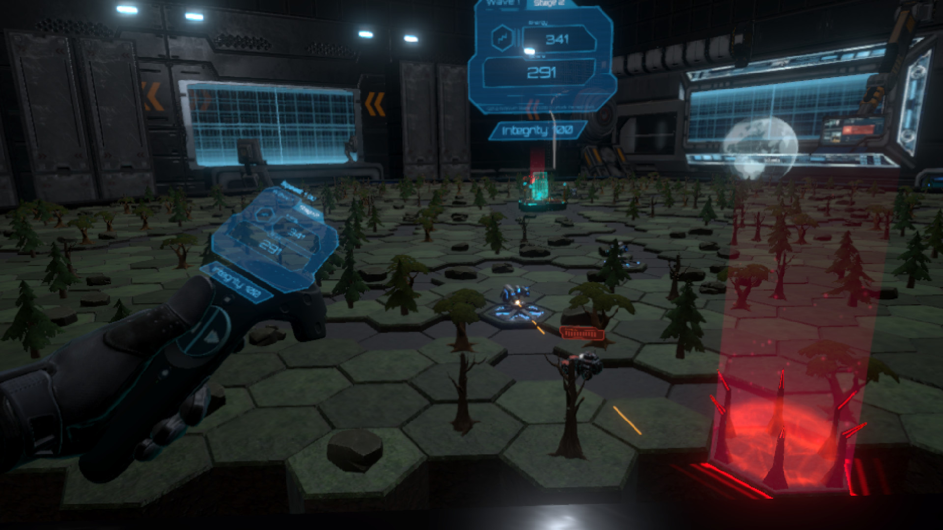 Hex Defense - VR official in-game screenshot 1
