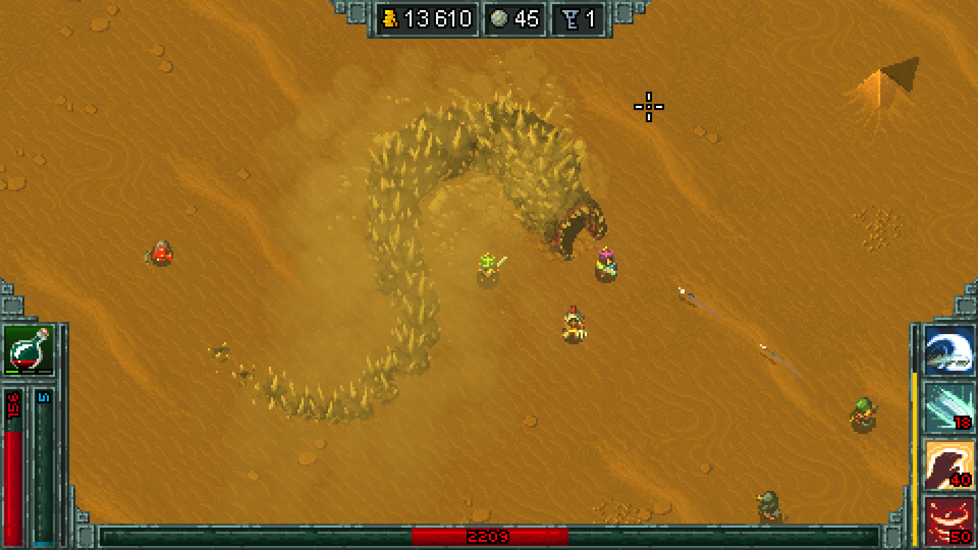 Heroes of Hammerwatch: Pyramid of Prophecy official in-game screenshot 1