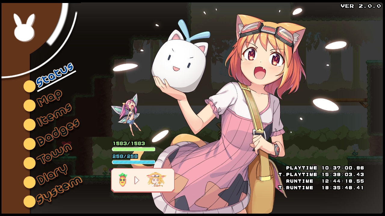 Rabi-Ribi - Cocoa Mode & Before Next Adventure official in-game screenshot 1