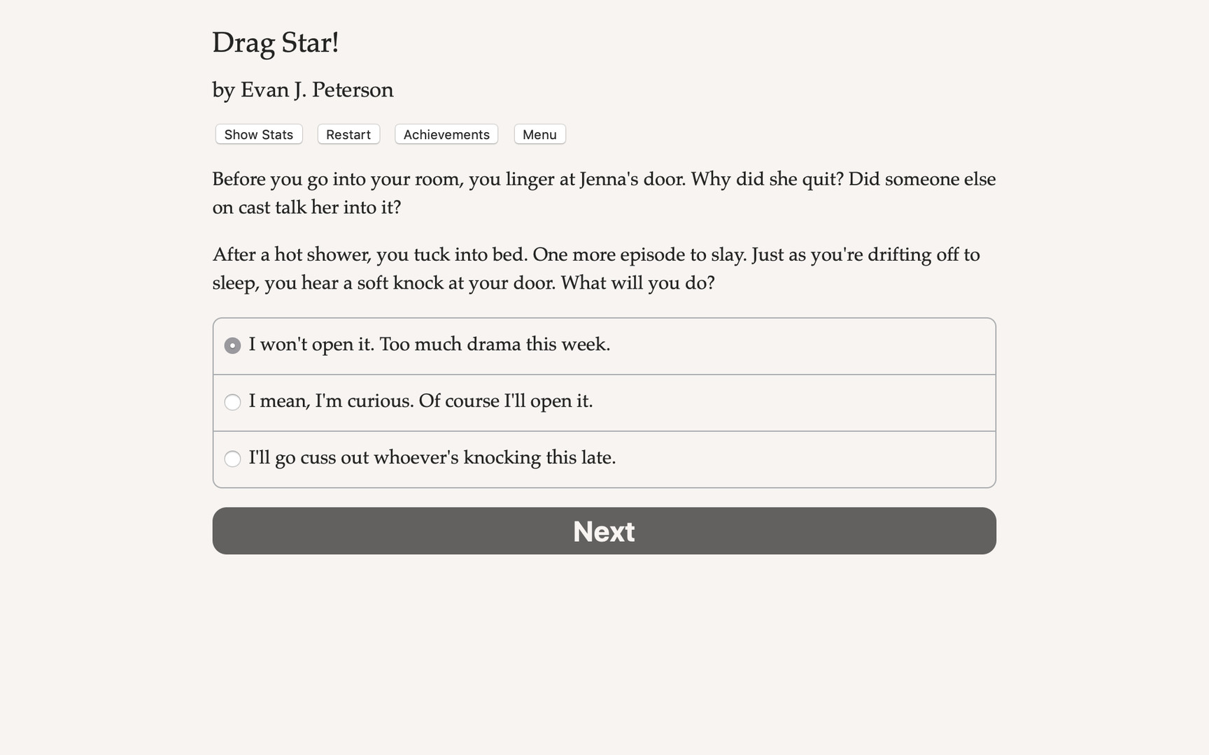 Drag Star! official in-game screenshot 1
