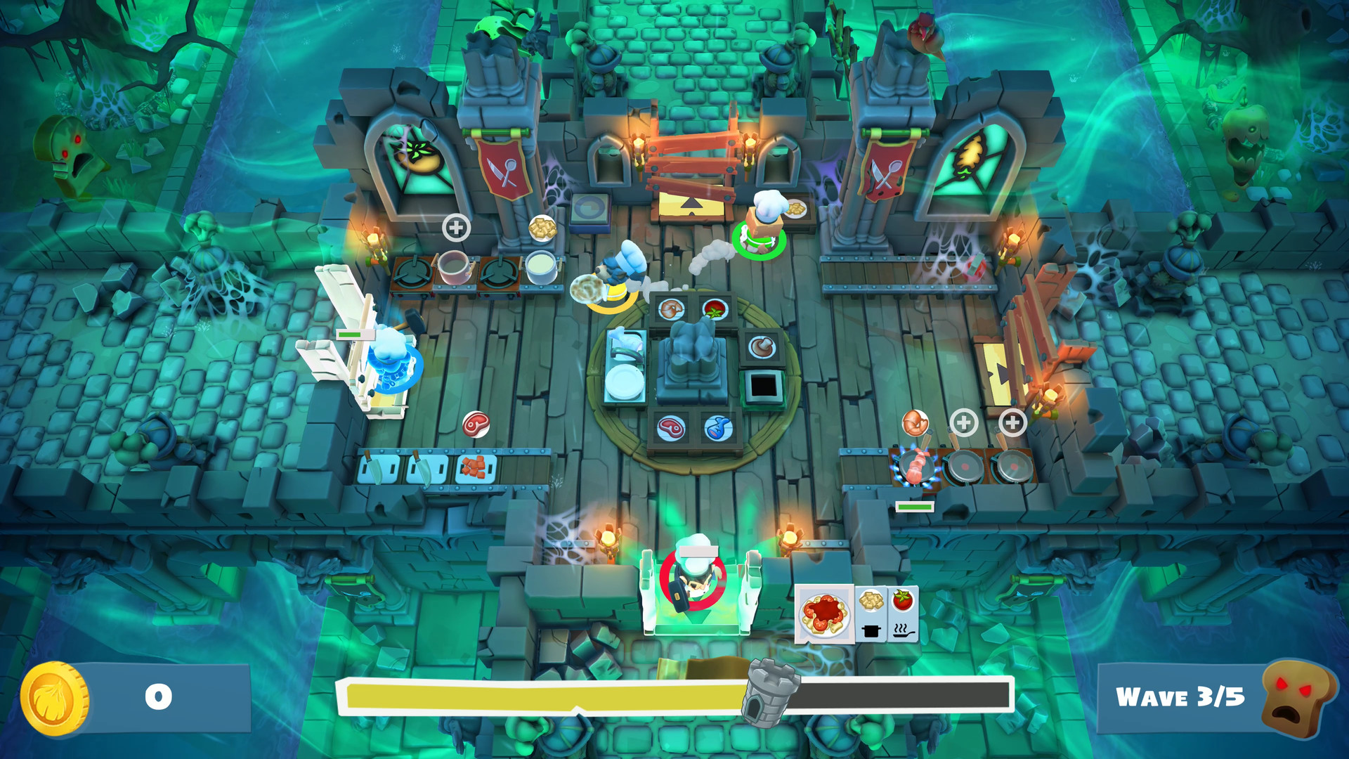 Overcooked! 2 - Night of the Hangry Horde official in-game screenshot 1