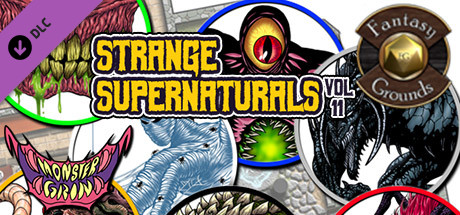 Fantasy Grounds - Strange Supernaturals, Volume 11 (Token Pack) cover artwork