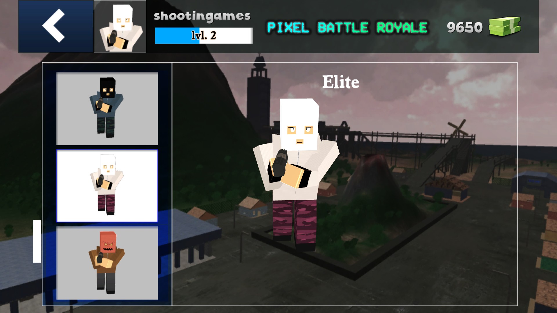 Pixel Battle Royale - Extra Skins official in-game screenshot 1