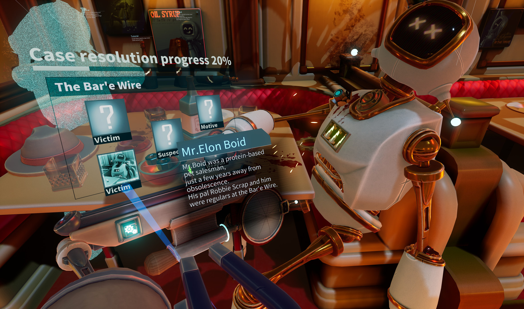 Mr.Hack Jack: Robot Detective official in-game screenshot 1