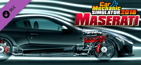 Car Mechanic Simulator 2018 - Maserati REMASTERED DLC cover artwork