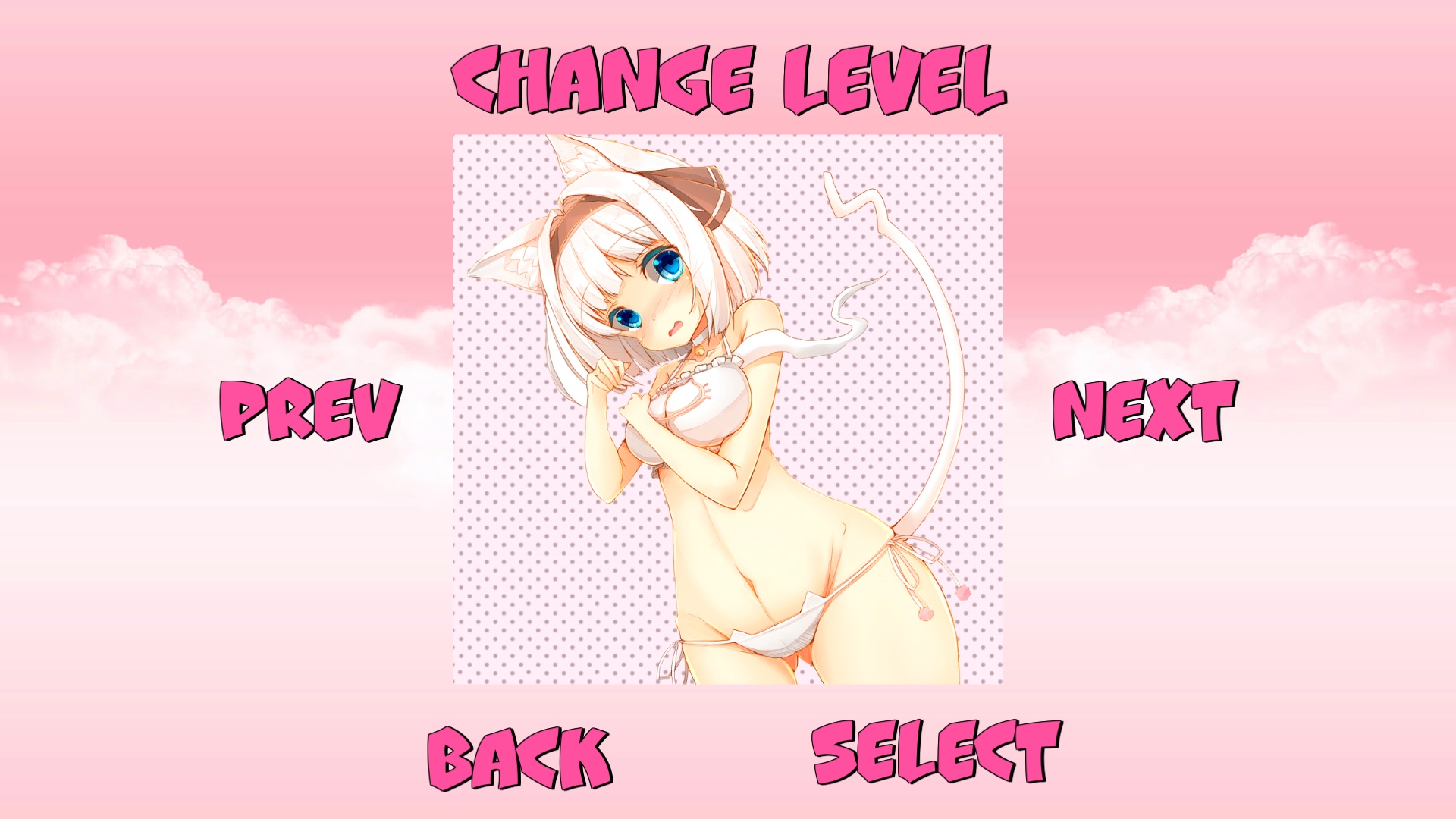 ECCHI NEKO GIRLS PUZZLE official in-game screenshot 1