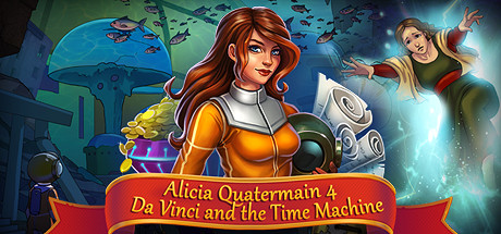 Alicia Quatermain 4: Da Vinci and the Time Machine cover artwork