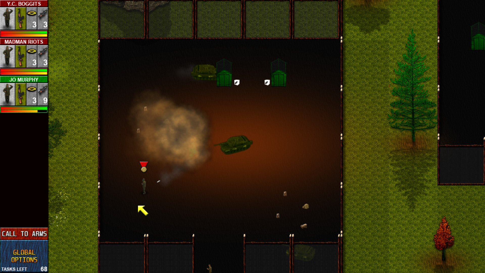 Commando Fodder: War Dogs official in-game screenshot 1