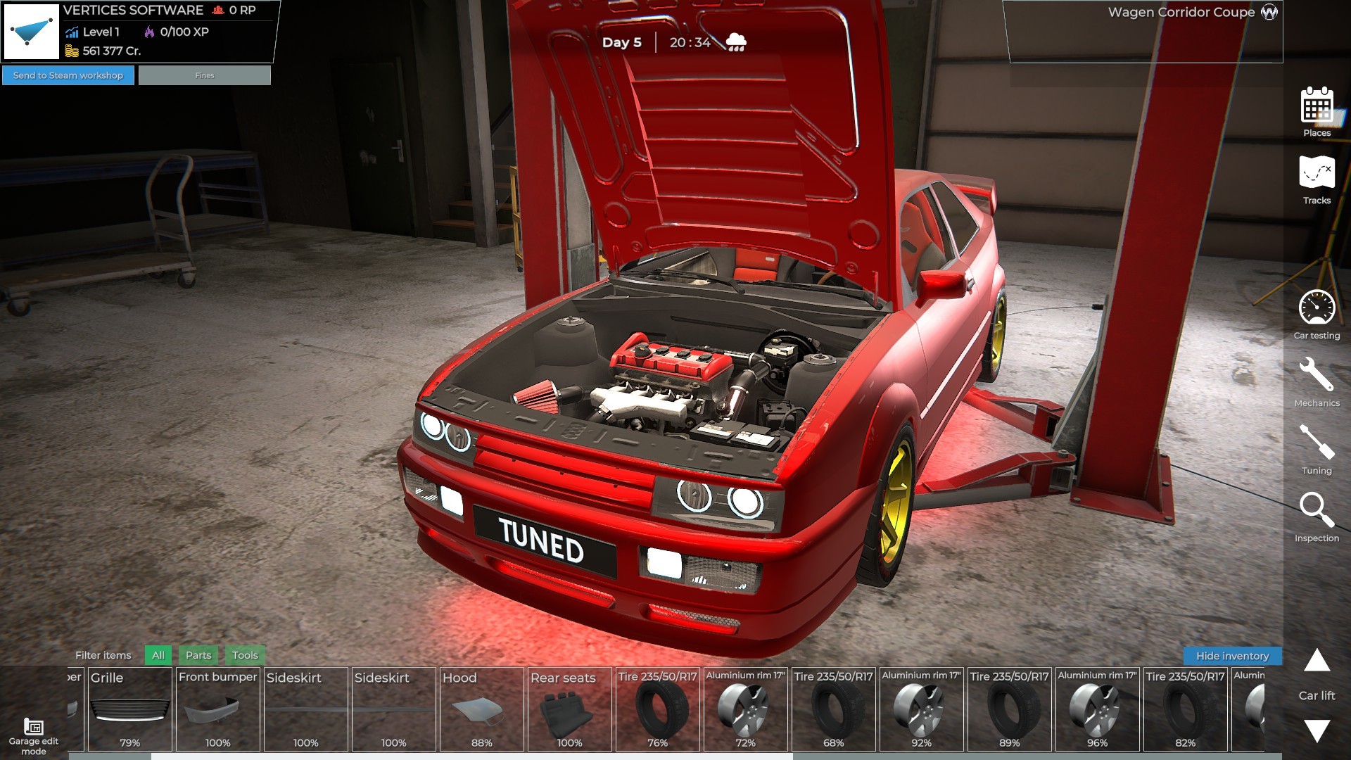 CAR TUNE: Project official in-game screenshot 1