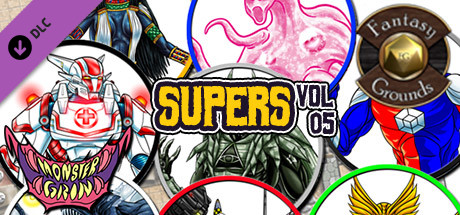 Fantasy Grounds - Supers, Volume 5 (Token Pack) cover artwork