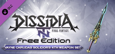 DFF NT: Recompense, Vayne Carudas Solidor's 4th Weapon cover artwork