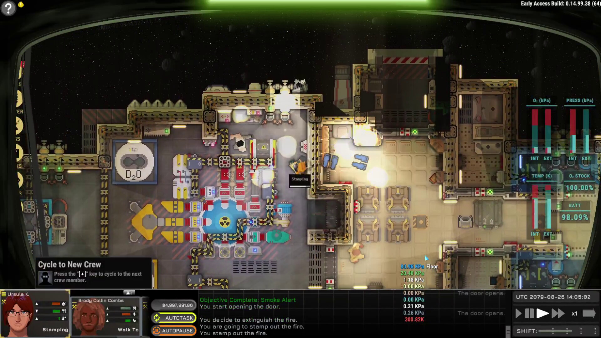 Ostranauts official in-game screenshot 1