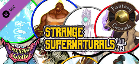 Fantasy Grounds - Strange Supernaturals, Volume 12 (Token Pack) cover artwork