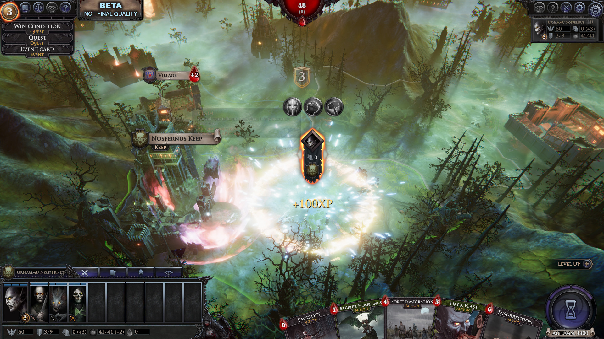 Immortal Realms: Vampire Wars official in-game screenshot 1