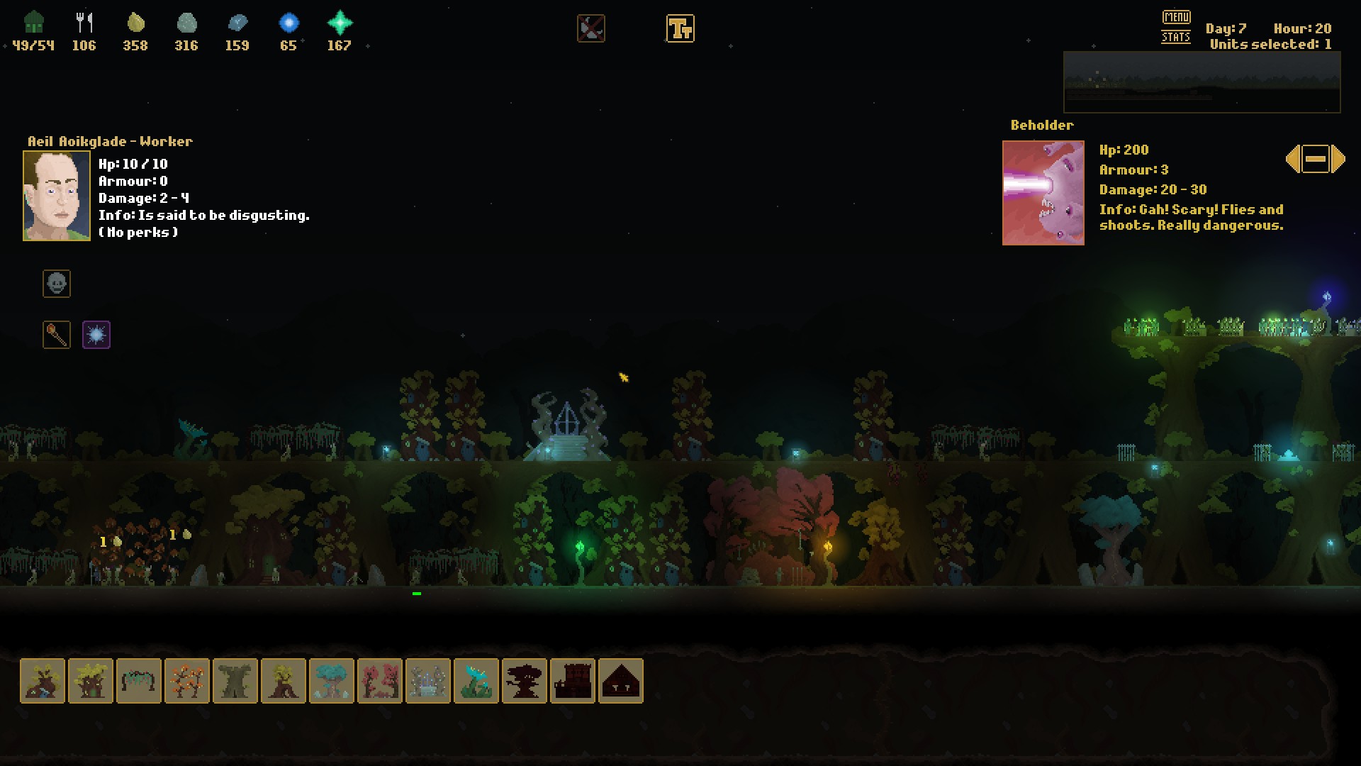 Grim Nights - Elven Curse official in-game screenshot 1