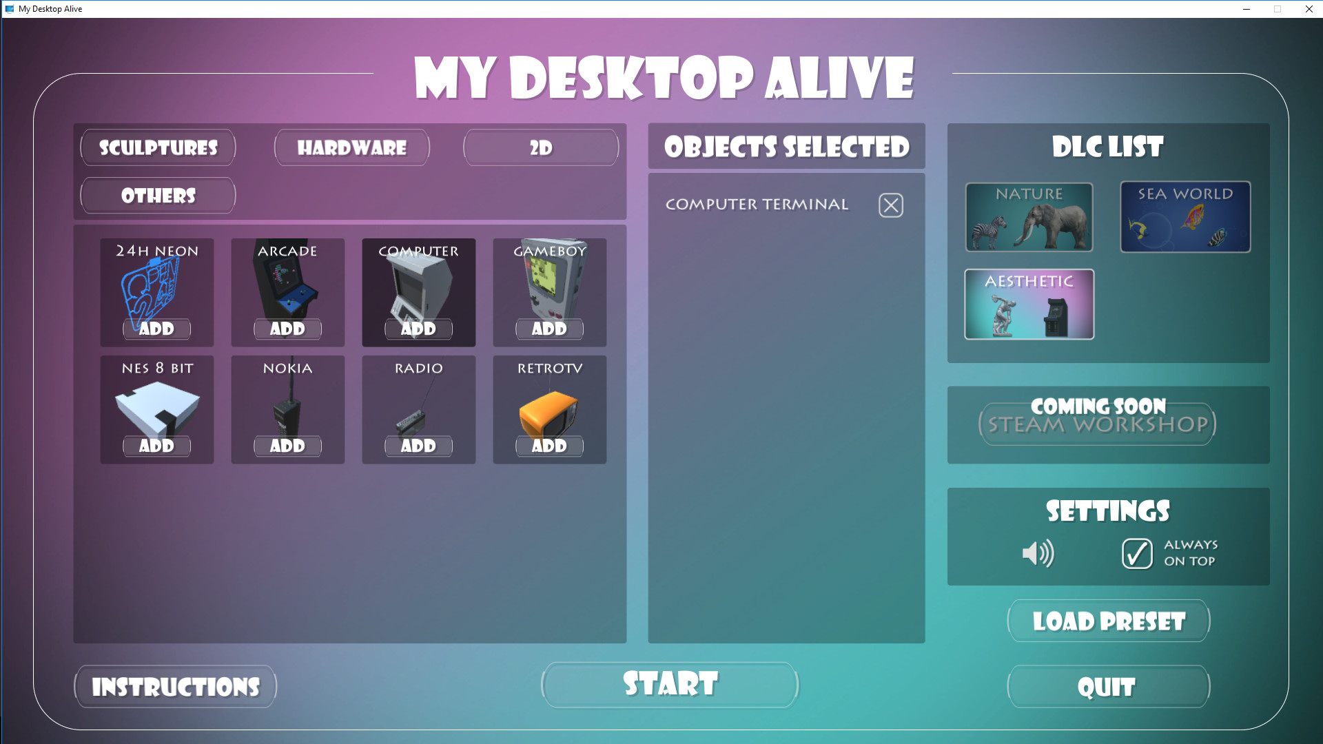 My Desktop Alive - Aesthetic official in-game screenshot 1