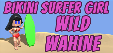 Bikini Surfer Girl - Wild Wahine cover artwork