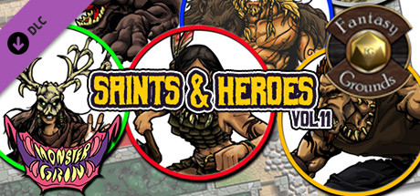 Fantasy Grounds - Saints & Heroes, Volume 11 (Token Pack) cover artwork