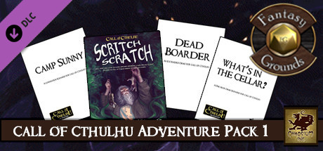 Fantasy Grounds - Call of Cthulhu Adventure Pack 1 (Call of Cthulhu 7E) cover artwork