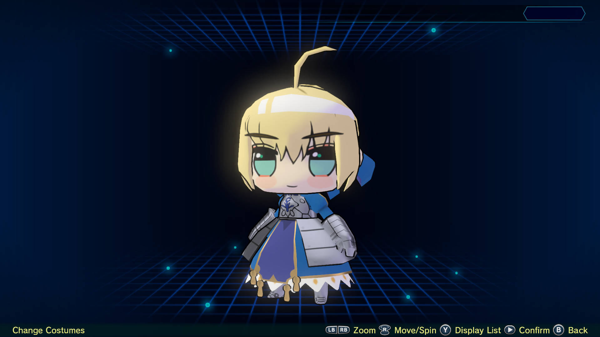 Fate/EXTELLA LINK - Li'l Artoria official in-game screenshot 1