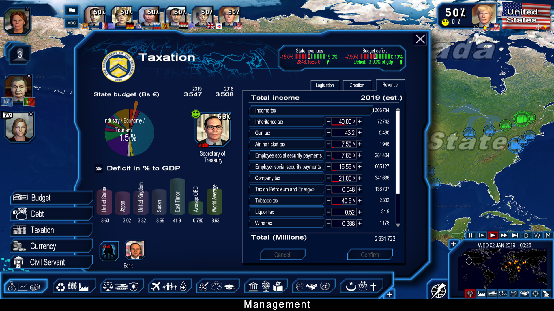 Power & Revolution 2019 Edition official in-game screenshot 1