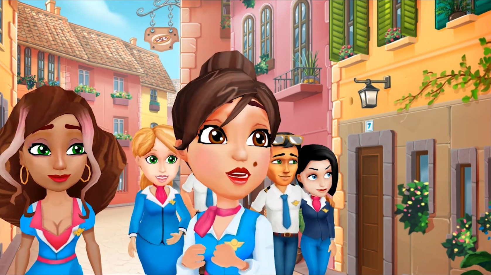 Amber's Airline - 7 Wonders official in-game screenshot 1