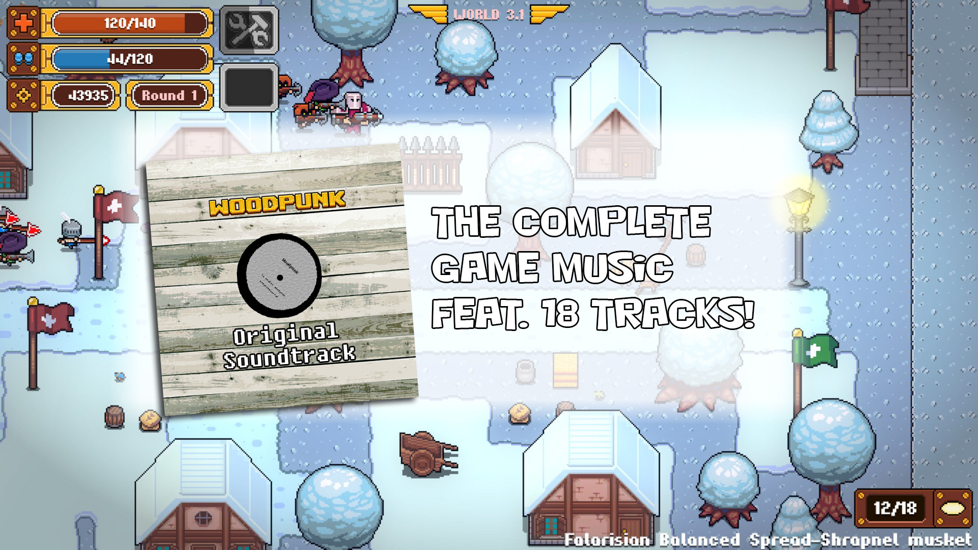 Woodpunk Original Soundtrack official in-game screenshot 1