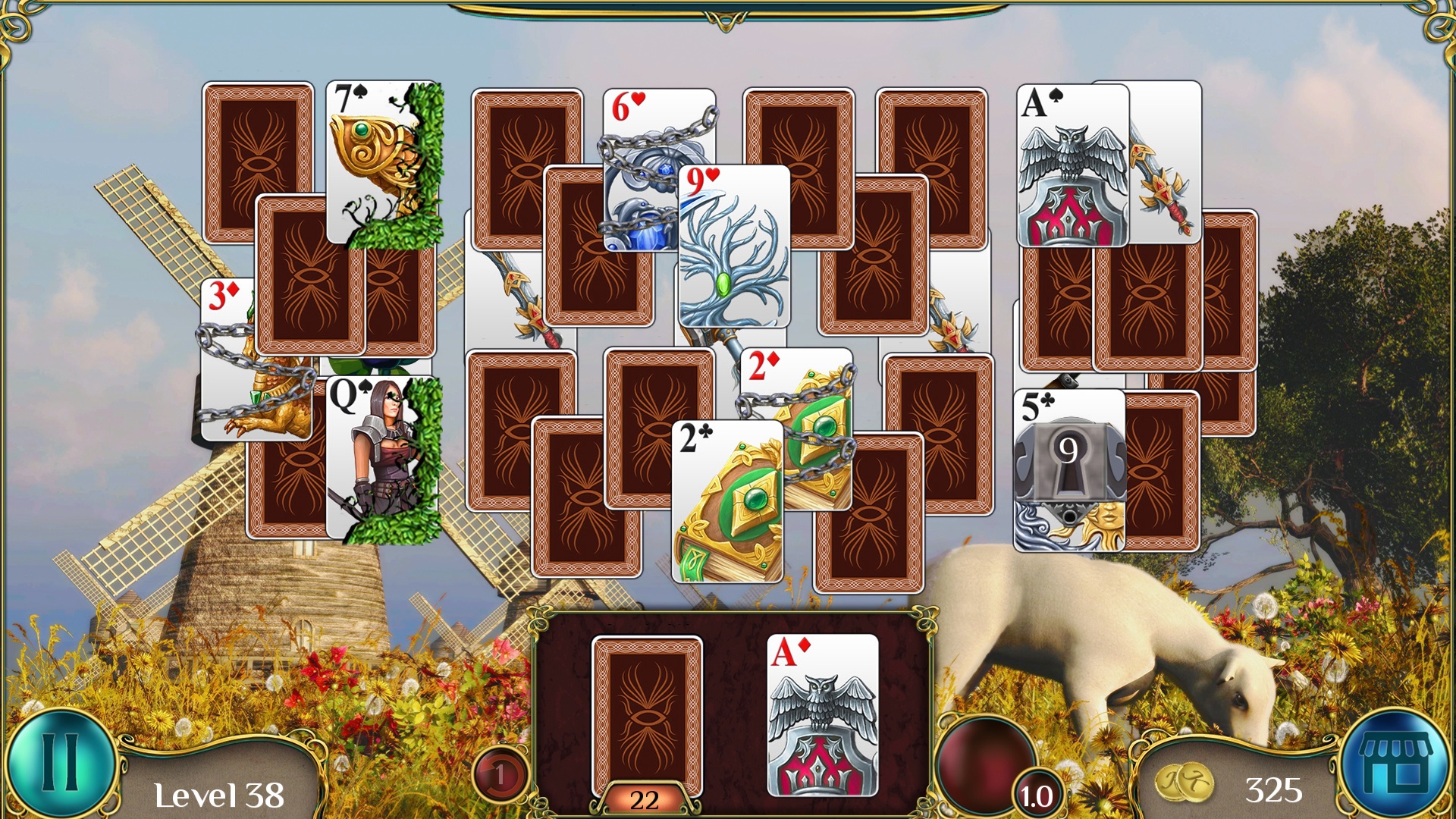 The Far Kingdoms: Awakening Solitaire official in-game screenshot 1