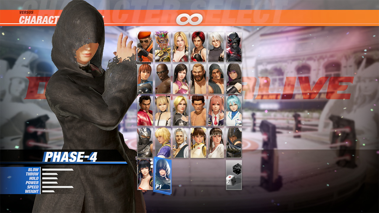 DOA6 Character: Phase4 official in-game screenshot 1