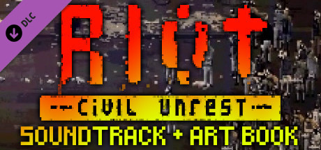 RIOT - Civil Unrest Soundtrack and Art Book cover artwork